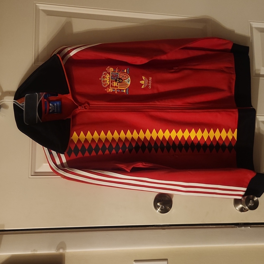 Adidas Spain track jacket size Large